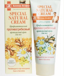 Крем для ног Аптечка Агафьи Натурал Крем Противогрибковый прополисный 75 мл