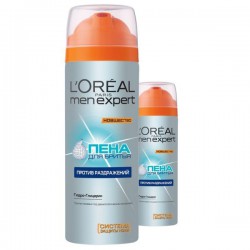 Пена для бритья L'Oreal Мен Эксперт против раздражения 200 мл