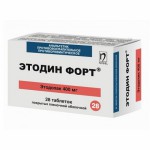 Этодин Форт, таблетки покрытые пленочной оболочкой 400 мг 28 шт