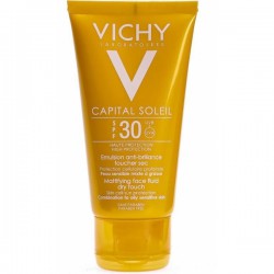 Эмульсия для лица, Vichy (Виши) 50 мл Капитал солей ультра-жидкая SPF 30 матирующая