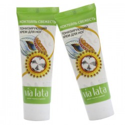 Крем для ног Via Lata Тонизирующий 75 мл