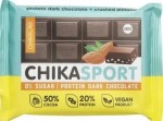 Шоколад темный, Chikalab (Чикалаб) 100 г Чикаспорт протеиновый без сахара с миндалем