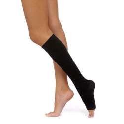 Чулок компрессионный кругловязаный до колена 2 класс компрессии с открытым мыском р. 3