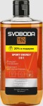 Шампунь кондиционер и гель для душа, Svoboda (Свобода) 290 мл Мен Кеа 3 в 1 Спорт энерджи