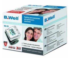 Тонометр автоматический B.Well на запястье wa-99